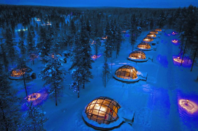 Photo: Kakslauttanen Arctic Resort